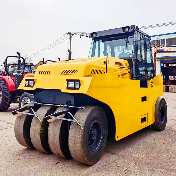 16 Ton Road Roller Hydraulic Pneumatic Tyre Roller 16 Ton Compactor for ...